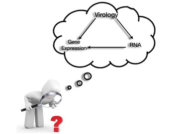 cartoon summarizing lab interests