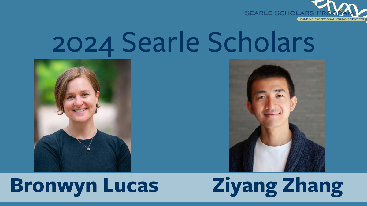 Lucas and Zhang: 2024 Searle Scholars