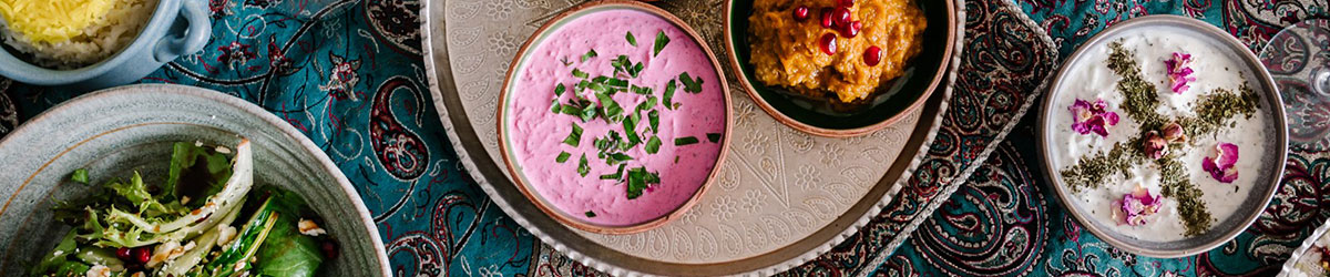 Persian food banner