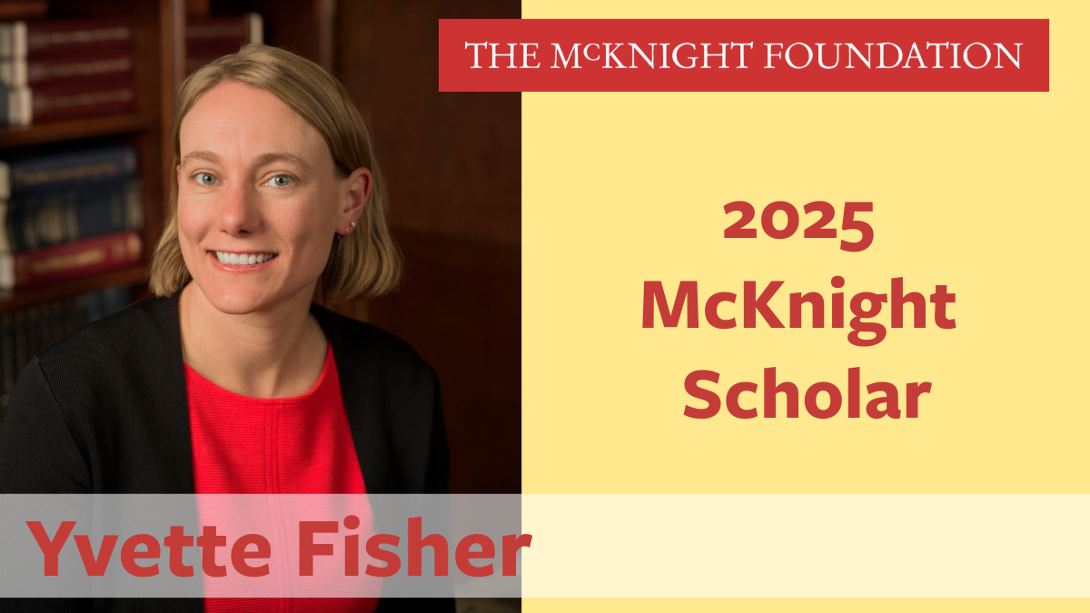 Yvette Fischer receives McKnight Scholar Award