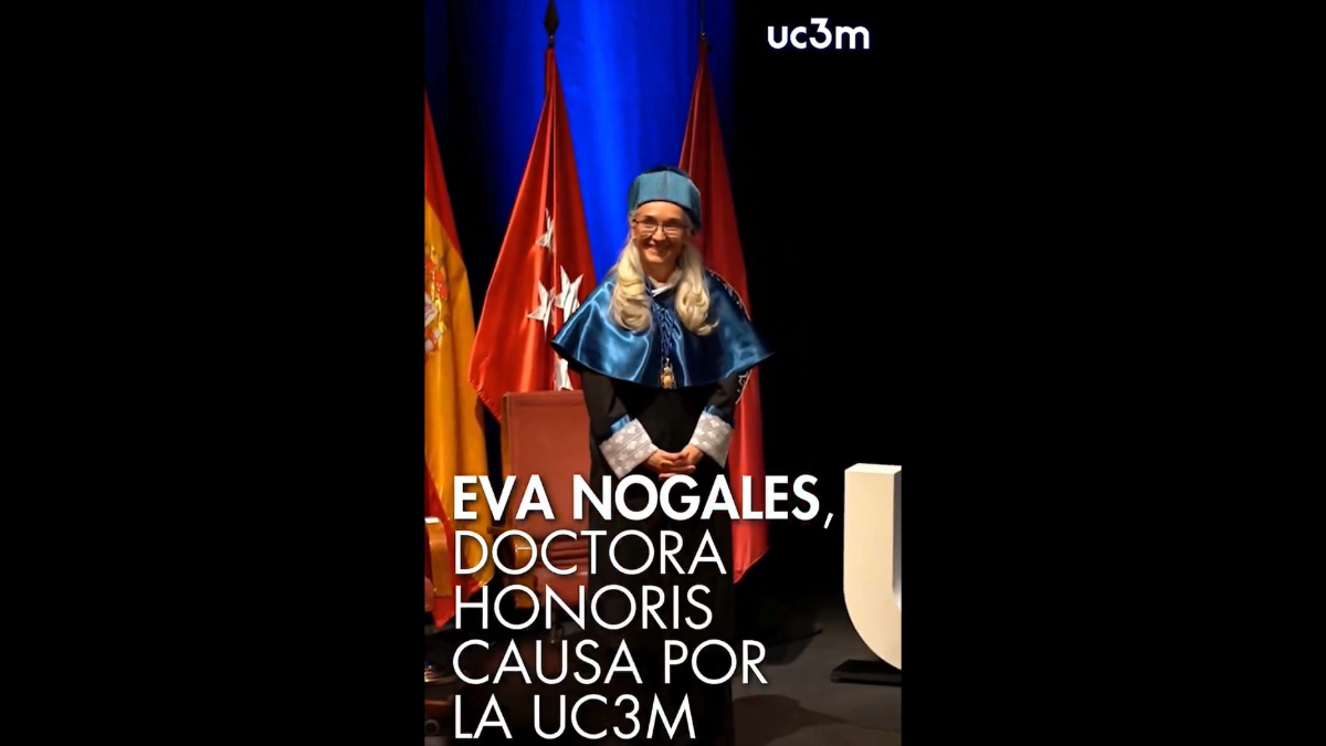 Nogales received an Honoris Causa Doctorate degree from The Carlos III University of Madrid (UC3M)