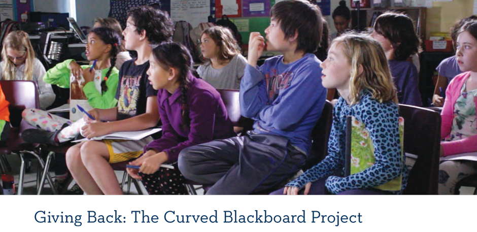 The Curved Blackboard Project