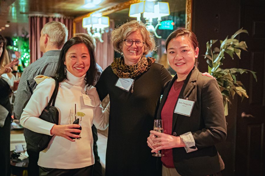 Lilian Lee, Marla Feller, Patty Chiang Love