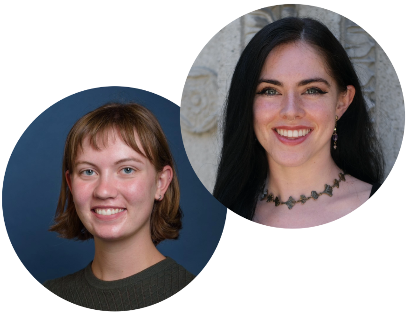 Anastasiya C. Trzcinski (left) and Meghan Pressimone (right)